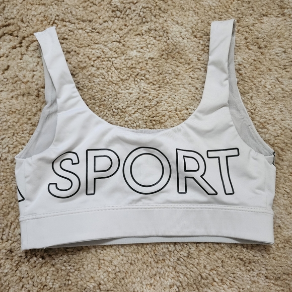 Victoria's Secret Sports Bra XS off white color - Picture 5 of 8
